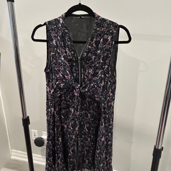 All Saints Floral Jayda Sketch Dress - Picture 3 of 6